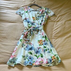 Yumi Kim floral wrap dress, small